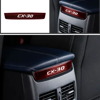 Pentru Mazda 2019 2020 CX-30 CX30 Interior din Oțel Inoxidabil Cotiera Cutie de Aer din Spate Condiție de Aerisire Tapiterie Decorative, Accesorii Auto
