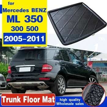 Pentru Mercedes BENZ ML 300 350 500 2005-2011 din Spate a Încărcăturii de Boot Tava Căptușeală Portbagaj Floor Mat Covor de Noroi Kick