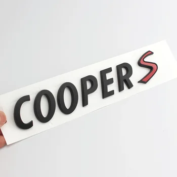 Pentru Mini Cooper Countryman Clubman R55 R56 R60 R91 F55 F56 F60 Scrisoare Emblema CooperS Styling Auto Portbagaj De Boot Insigna Autocolant Logo-Ul