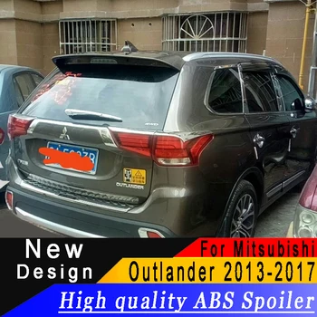 Pentru Mitsubishi Outlander 2013-2017 spoiler acoperiș de Înaltă calitate ABS spoiler Grund sau orice culoare spoiler spate pentru Outlander