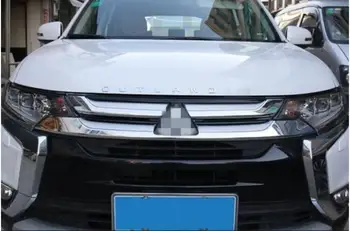 Pentru Mitsubishi Outlander Chrome Masina Litere 3D Capota Emblema logo-ul Insigna autocolant auto Pentru Outlander Formularea 3D Scrisoare accesorii