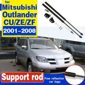 Pentru Mitsubishi Outlander CU/ZE/ZF 2001-2008 Refit Capota Capota amortizor cu Gaz Lift Spring Shock Strut Baruri Tija de Suport Auto-styling