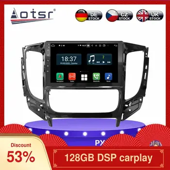Pentru Mitsubishi Triton L200-2018 Android 10.0 PX6 Auto Multimedia HD DVD Player 4+64GB Auto Navigatie GPS radio DSP Carplay