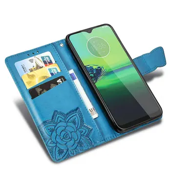 Pentru Motorola Moto G8 Putere Lite G9 Juca G 9 G 8 8G 9G Caz Flip 3D Fluture Portofel Titularul Cardului pentru Motorola G9 Plus Caz Funda