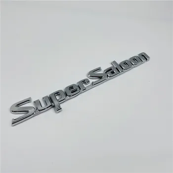 Pentru Nissan Sunny Sentra Supersaloon Super Salon De Portbagajul Din Spate Emblema Logo-Ul Lateral Aripa Litere Script Autocolante Auto