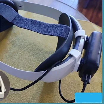 Pentru Oculus Quest 2 Elite set de Căști VR Banda de Imprimare 3D Power Bank Raft de Depozitare a Brățării de Suport Accesorii