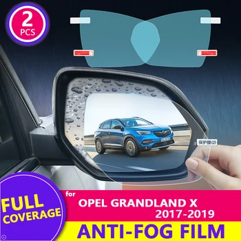 Pentru Opel Grandland X 2017 2018 2019 Acoperirea Completa Oglinda Retrovizoare Impermeabil Film Anti-Ceață Oglindă Auto Autocolant Accesorii Auto
