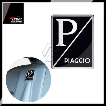 Pentru PIAGGIO VESPA GTS GTV LX LXV Motociclete 3D Decal Înlocui Logo-ul Negru