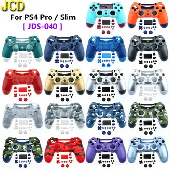 Pentru PS4 Slim Pro Controller JDS 040 JDM-040 Fata Spate Greu Carcasă din material Plastic Coajă Caz Butonul Mod Kit Pentru Dualshock 4 Pro Gen 2