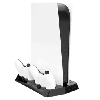 Pentru PS5 Verticale Ventilatorului de Răcire Suport Digital Edition cu 14 Joc Slot 3 Hub Port Dual Controller Stație de Încărcare Încărcător pentru PS5