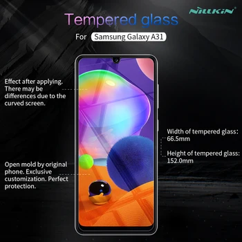 Pentru Samsung A31 Sticla NILLKIN Amazing H+Pro 0,2 MM Anti-Explozie Ecran Protector din Sticla Temperata pentru Samsung Galaxy A31