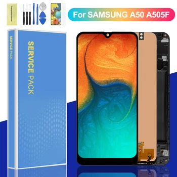 Pentru Samsung Galaxy A50 Display LCD Touch Ecran Digitizor de Asamblare Pentru Samsung Galaxy A50 a505 A505F/DS A505F A505FD Ecran LCD