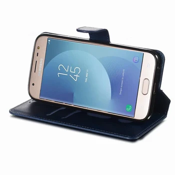 Pentru Samsung Galaxy J5 Pro 2017 J530 UE Acoperă Cazul de Lux Magnetic Flip Portofel din Piele Caz de Telefon Pentru Samsung j 5 j5pro j530 Etui