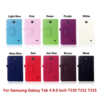 Pentru samsung galaxy tab 4 8.0 SM-t331 din Piele PU Caz Acoperire Pentru Samsung Galaxy Tab 4 8.0 inch T330 T331 T335 Accesorii tablet