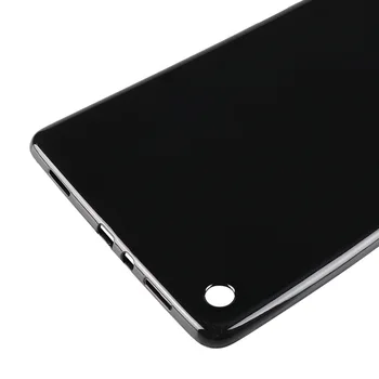 Pentru Samsung Galaxy Tab a 9.7 T550 T555 SM-T550 Ultra-subțire de Silicon Moale TPU Caz Impermeabil Transparent Capacul din Spate Coajă+pen