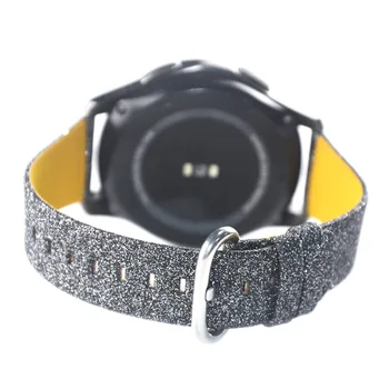 Pentru Samsung Galaxy Watch 46mm Bandă de Piele SM-R800 de Crăciun Sclipici Strălucitor Curea pentru Samsung Gear S3 Brățară Ceas Curea