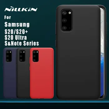 Pentru Samsung Plus S20 S20 Ultra S20 S10 Plus S10e Nota 10 Plus capac caz Nillkin Flex Lux Pur capacul din spate caz capa