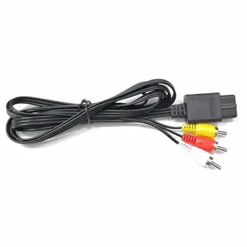 Pentru SNES N64 Gamecube 6FT RCA AV TV Audio Video, Cablu Stereo Cablu Pentru Nintend 64 Superb Proiectat Durabil