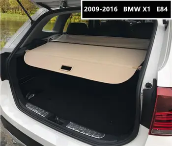 Pentru Spate Portbagaj Cargo Cover Pentru BMW X1 E84 2009 2010 2011 2012 2013 2016 Versiunea Mare Scut de Securitate Auto Accesorii