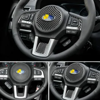 Pentru Subaru Forester 2016 2017 2018 Fibra de Carbon Auto Interior Volan Autocolant de styling Auto Accesorii Auto Autocolante 3D