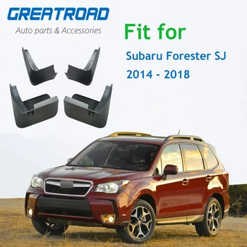 Pentru Subaru Forester SJ - 2018 Turnate Masina Noroi apărătoare de noroi apărătorile Clapeta de Noroi, Aripa Fata-Spate, 2016 2017