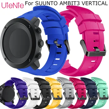 Pentru SUUNTO AMBIT3 VERTICALE de Frontieră/clasic Sport silicon Bratara curea de schimb Pentru SUUNTO AMBIT3 VERTICALE ceas inteligent