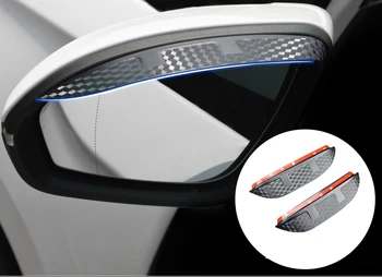 Pentru Suzuki Vitara 2016-2018 Styling Auto Carbon oglinda retrovizoare ploaie spranceana Impermeabil Flexibil Lama Protector Accesorii Auto
