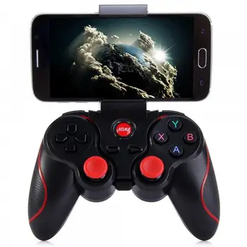Pentru T3 S3 S5 PS3 Wireless Bluetooth Gamepad Android S600 STB S3VR Controler de Jocuri Noi Joystick-ul Pentru Android și iOS Telefoane Mobile PC