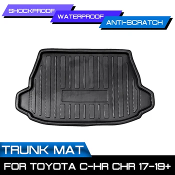 Pentru Toyota C-HR CHR 2017 2018 2019+ Kick Marfă Tava Podea Covor Noroi Pad Boot Mat Portbagajul din Spate Linie de Paza Protector rezistent la apa