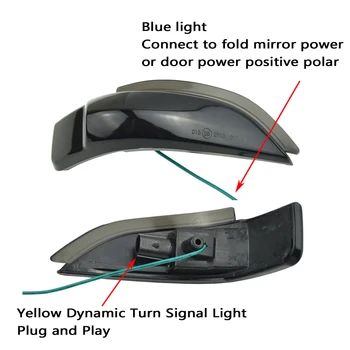 Pentru Toyota Corolla, Camry Prius C Avalon RAV4 Dinamică LED Lumina de Semnalizare Retrovizoare Laterale Aripa Oglinda Indicator Lampă de Semnalizare