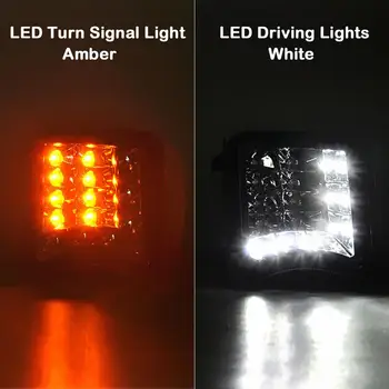 Pentru Toyota Prius Hibrid 2009-2011 LED lampă de Colț Daytime Running Light-ul creatininei lumini de semnalizare