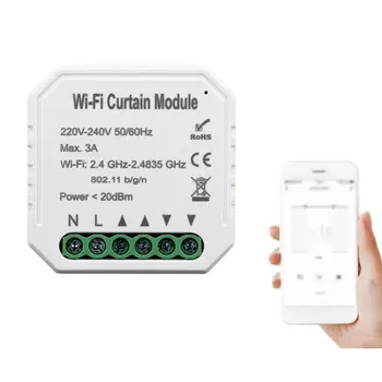 Pentru Tuya de Viață Inteligentă WiFi Cortina Modul Comutator pentru Roller Shutter Orb Motor Smart Home Pentru Google Acasa