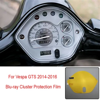 Pentru Vespa GTS 2016 Motocicleta Instrument Vitezometrul de Bord Protecție împotriva zgârieturilor TPU Film Protector de Ecran Nou