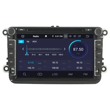 Pentru VolksWagen Pentru VW Caddy 2004 - 2013 Android 10.0 Autoradio Bluetooth GPS Sat Navi Sistem Navigatie + DVD, Radio PhoneLink