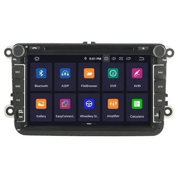 Pentru VolksWagen Pentru VW Caddy 2004 - 2013 Android 10.0 Autoradio Bluetooth GPS Sat Navi Sistem Navigatie + DVD, Radio PhoneLink