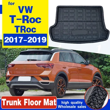Pentru Volkswagen VW T-Roc T ROC TRoc 2017 2018 2019 Boot Liner Marfă Tava Portbagaj Liner Mat Covor Podea Tava de Depozitare Accesorii