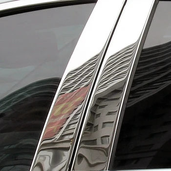 Pentru Volvo XC40 2019 2020 2021 Fereastră Chrome B C Pilon de Acoperire Benzi Tapiterie din Oțel Inoxidabil Mașina de Centru Stalpi Autocolant