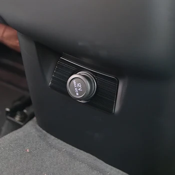 Pentru Volvo XC60 2018 2019 2020 Interior Auto Bricheta USB Port Trim Paiete Acoperire Autocolant Accesorii