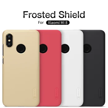 Pentru xiaomi mi 8 se Caz Original Nillkin Frosted Shield Înapoi Caz Acoperire Pentru Xiaomi mi 8 se 8se Caz cu pachetul de vânzare cu amănuntul