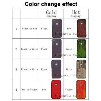 Pentru Xiaomi Mi 9 10 caz,Senzor Termic prin inducție schimba culoarea Caz pentru Redmi Nota 7 A2 A3 Lite Redmi 5plus 6a s2 f1 mix2s mix3
