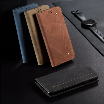 Pentru Xiaomi Poco X3 NFC caz Telefon din Piele Suport Flip Cover Portofel Caz Pentru Xiaomi Pocophone X3 NFC acoperire Magnetică Funda