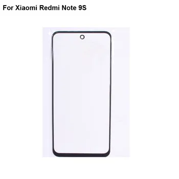 Pentru Xiaomi Redmi Nota 9 Fata LCD Lentile de Sticlă touchscreen Roșu mi Nota 9 s Panou de ecran Tactil Ecran Exterior de Sticlă fără flex