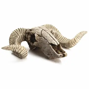 Perete Montate pe Cap de Animal Grădină Rășină Decor Craniu Cap de Oaie