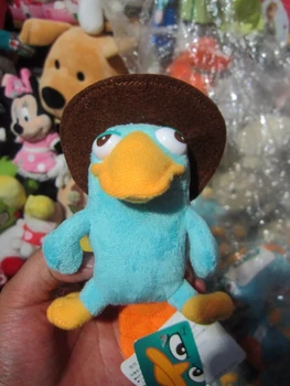 Perry Ornitorincul Jucărie de Pluș Drăguț Animale de Pluș pentru Copii Jucarii pentru Copii, Cadouri de 15cm