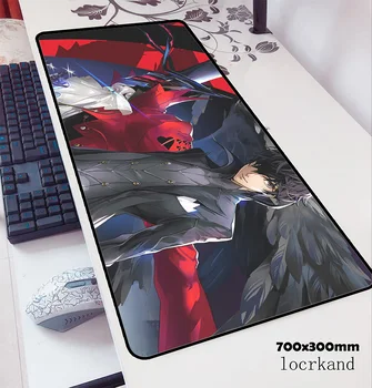 Persona 5 mouse pad 70x30cm gaming mousepad anime drăguț birou notbook birou mat High-end padmouse jocuri pc gamer mats