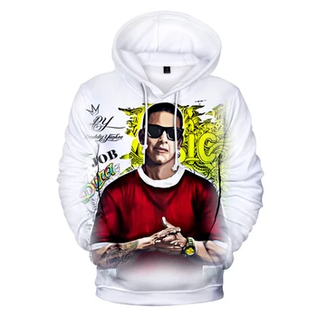 Personalitate WAMNI Daddy Yankee Hanorace Hanorac Hip Hop Casual Streetwear Hanorac Pulover Poliester Unisex Vrac