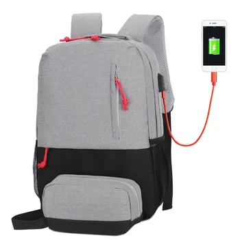 Personalizare personalizate Unisex Cusaturi de culoare rucsac cu USB de încărcare rucsac elevii laptop personalizate logo-ul de text sac