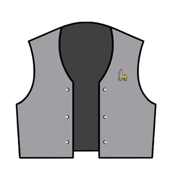 Personalizat animal ciudat desene animate broderie patch-uri de fier pe motociclist patch-uri fata de patch-uri de îmbrăcăminte etichete pentru camasa sacou