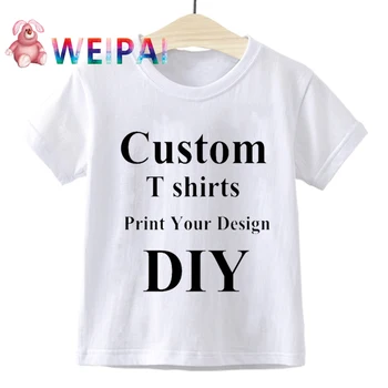 Personalizat Chirdren tricouri DIY Design-ul de Imprimare Copii T-shirt-uri Baieti/Fete DIY Tee Shirt de Imprimare,Contactați Vânzătorul Frist