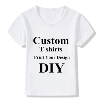 Personalizat Chirdren tricouri DIY Design-ul de Imprimare Copii T-shirt-uri Baieti/Fete DIY Tee Shirt de Imprimare,Contactați Vânzătorul Frist